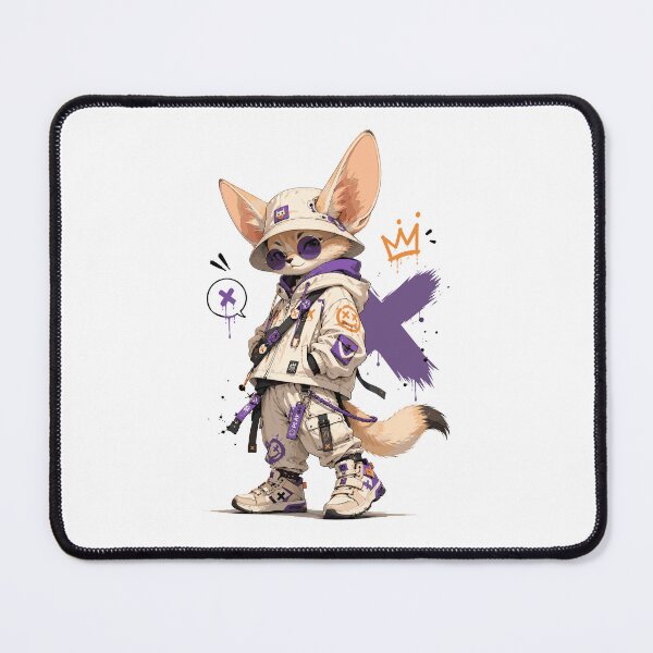Item preview, Cool Fennec Fox Streetwear Kawaii Urban Animal designed and sold by Krincydigitalart.