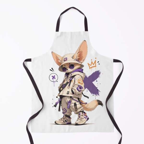 Item preview, Cool Fennec Fox Streetwear Kawaii Urban Animal designed and sold by Krincydigitalart.