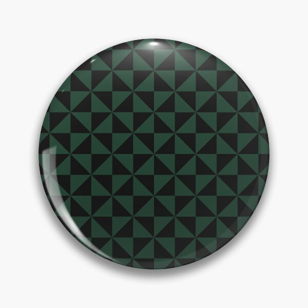 Item preview, Black And Forest Green Pinwheel Pattern designed and sold by pattern-archive.