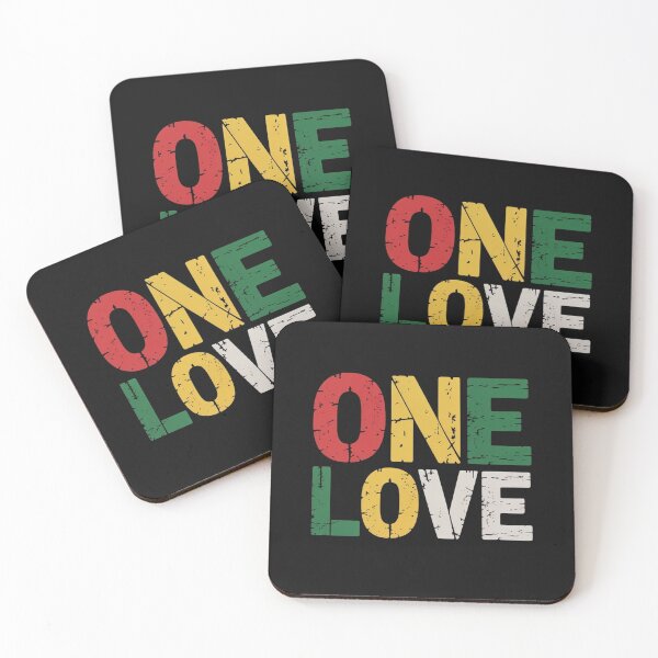 Item preview, One Love | Peace, Unity & Positive Vibes designed and sold by NatArtSA.