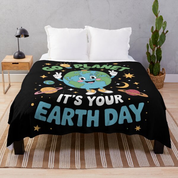 Item preview, Go Planet Its Your Earth Day Environment Peace designed and sold by SapfireStuArt.