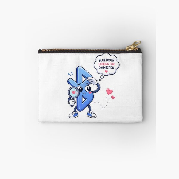 Item preview, Bluetooth Looking for Connection Cute Tech Comic Sticker designed and sold by Dinaelsherkawy.