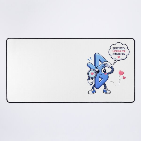 Item preview, Bluetooth Looking for Connection Cute Tech Comic Sticker designed and sold by Dinaelsherkawy.