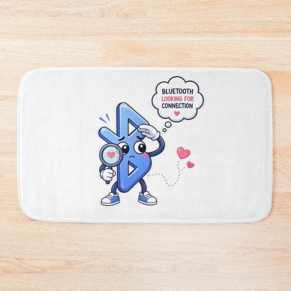 Item preview, Bluetooth Looking for Connection Cute Tech Comic Sticker designed and sold by Dinaelsherkawy.