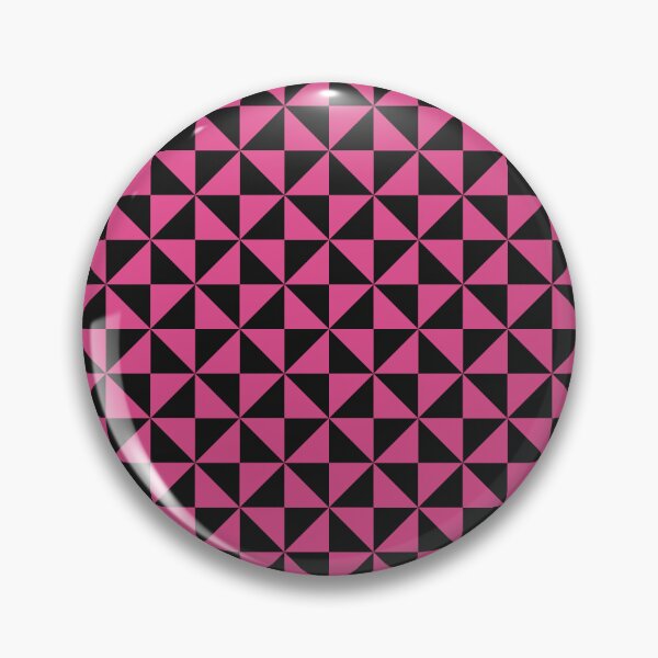Item preview, Black And Hot Pink Pinwheel Pattern designed and sold by pattern-archive.