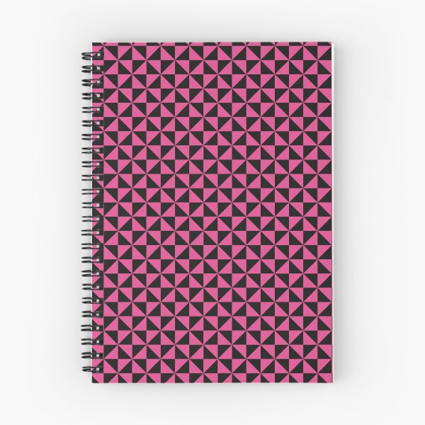 Item preview, Black And Hot Pink Pinwheel Pattern designed and sold by pattern-archive.