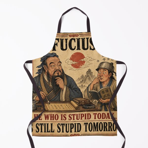 Item preview, Confucius Say: Still Stupid Tomorrow designed and sold by ITSimagination.