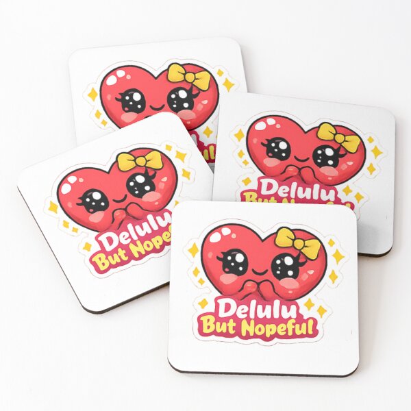 Item preview, Delulu But Nope | Funny Gen Z Meme Sticker designed and sold by Jyotisima8929.