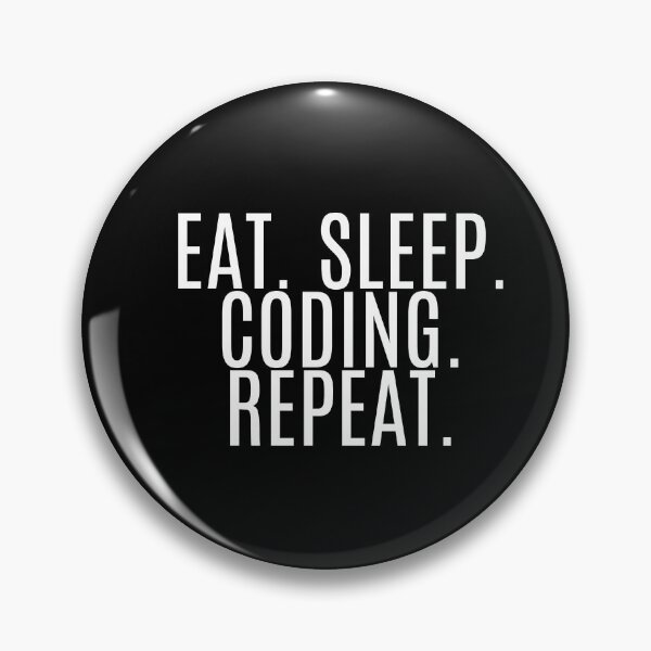 Item preview, Eat. Sleep. Coding. Repeat designed and sold by Origaminimal.