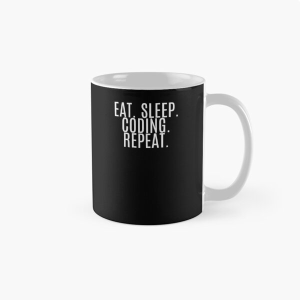 Aperçu de l'œuvre Manger. Dormir. Programmer. Recommencer. créée et vendue par Origaminimal.