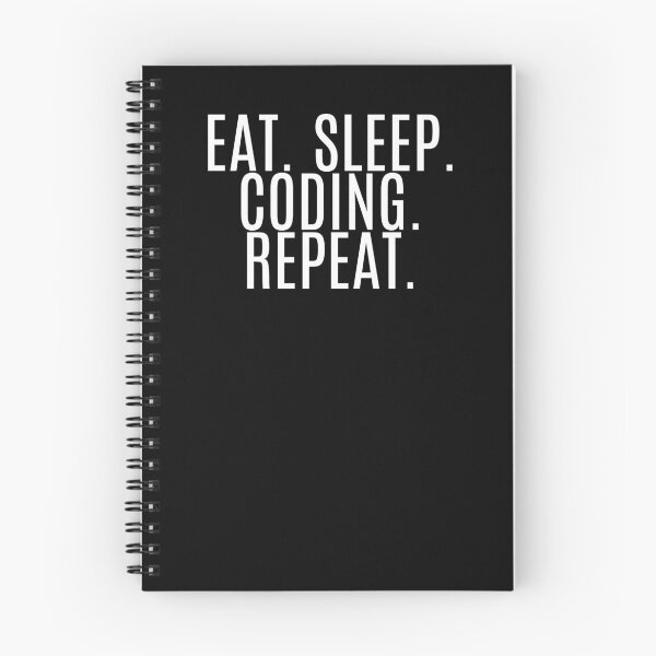 Item preview, Eat. Sleep. Coding. Repeat designed and sold by Origaminimal.