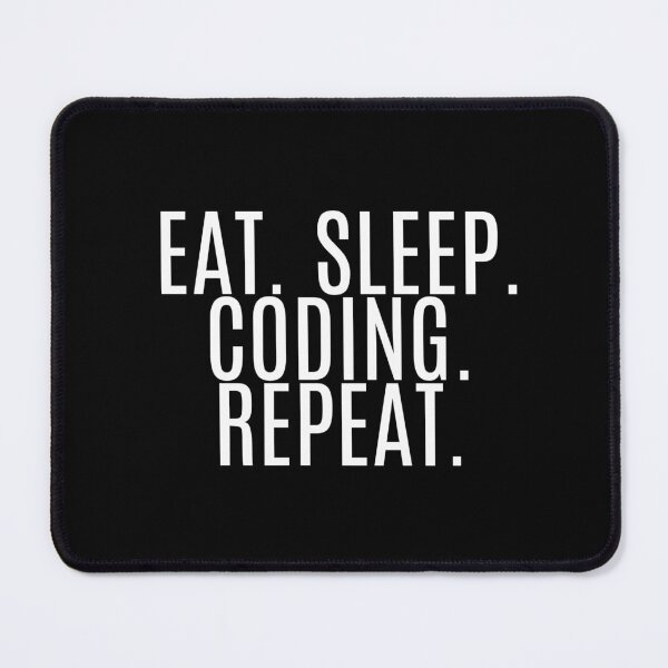 Item preview, Eat. Sleep. Coding. Repeat designed and sold by Origaminimal.