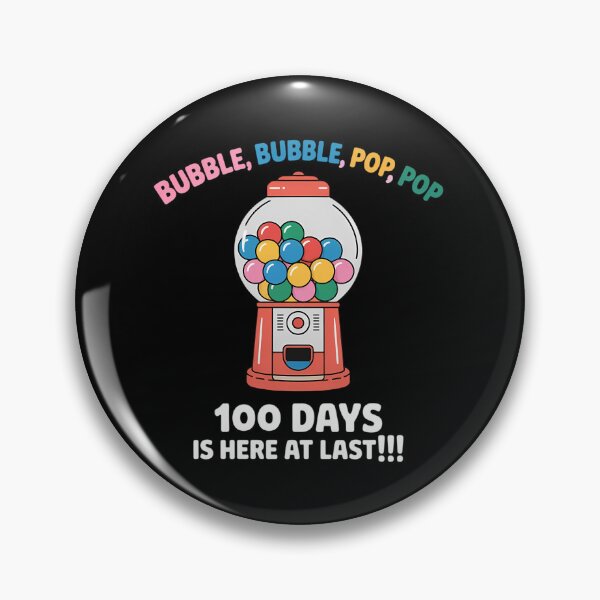 Item preview, Happy 100 Days Of School Smarter Bubble Gum Machine designed and sold by SapfireStuArt.