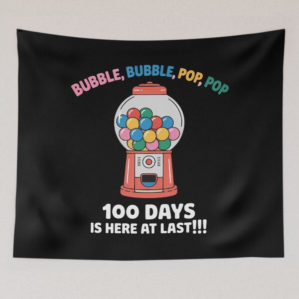 Item preview, Happy 100 Days Of School Smarter Bubble Gum Machine designed and sold by SapfireStuArt.