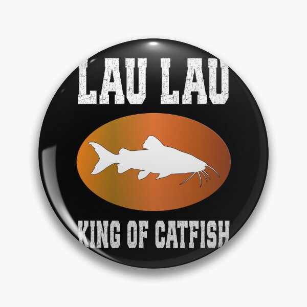Item preview, Lau Lau King of fishes Graphic | Funny fish Fishing Design designed and sold by Jt41.