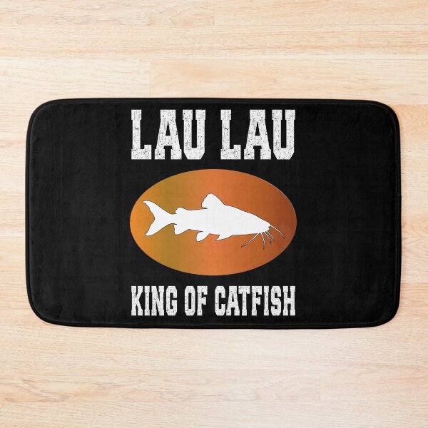 Item preview, Lau Lau King of fishes Graphic | Funny fish Fishing Design designed and sold by Jt41.