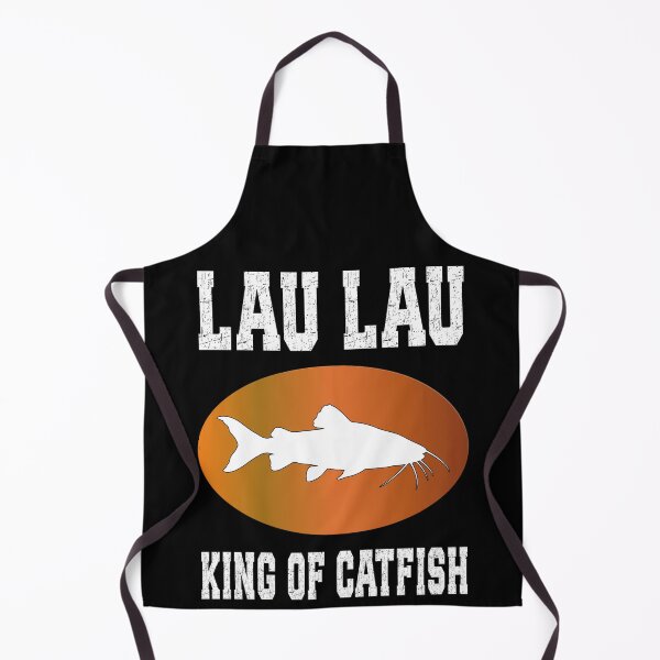 Item preview, Lau Lau King of fishes Graphic | Funny fish Fishing Design designed and sold by Jt41.