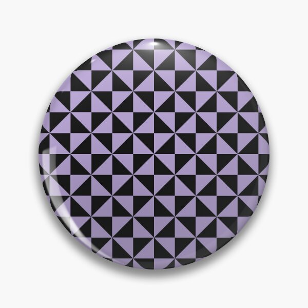 Item preview, Black And Lilac Pinwheel Pattern designed and sold by pattern-archive.