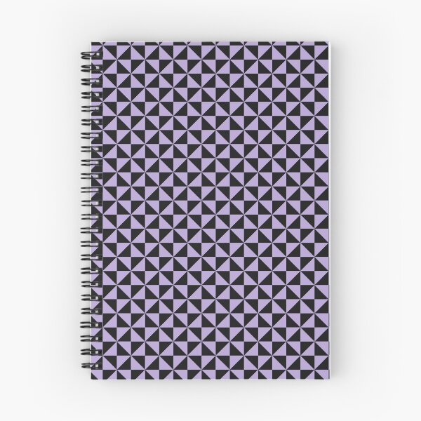 Item preview, Black And Lilac Pinwheel Pattern designed and sold by pattern-archive.