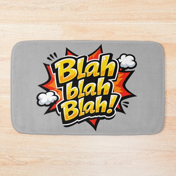 Item preview, Blah Blah Blah Comic Pop Art Graphic designed and sold by thesmilngnature.