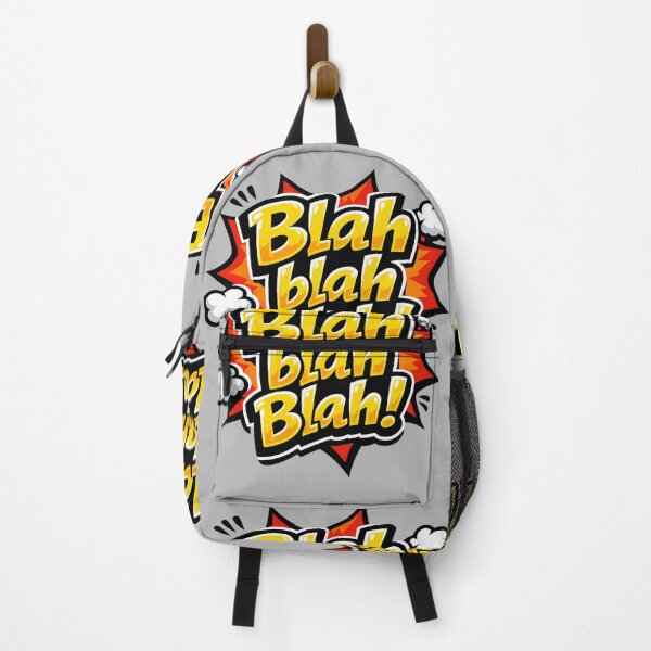 Item preview, Blah Blah Blah Comic Pop Art Graphic designed and sold by thesmilngnature.
