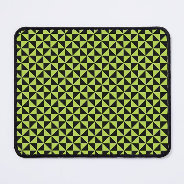 Item preview, Black And Lime Pinwheel Pattern designed and sold by pattern-archive.