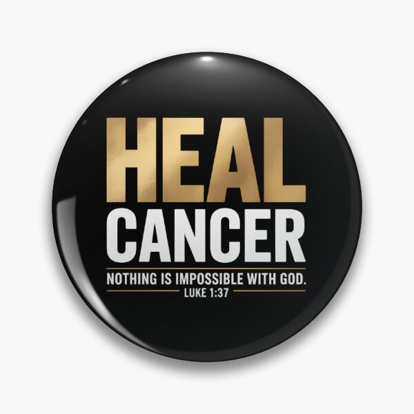 Item preview, He Can Heal Cancer Heal Cancer Childhood Cancer Awareness designed and sold by SapfireStuArt.