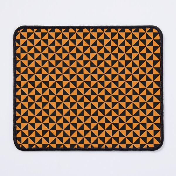 Item preview, Black And Orange Pinwheel Pattern designed and sold by pattern-archive.