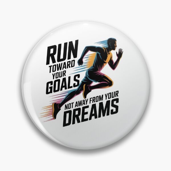 Item preview, Chase Goals Not Dreams – Dynamic Running Motivation Tee designed and sold by Glamour Gaze .