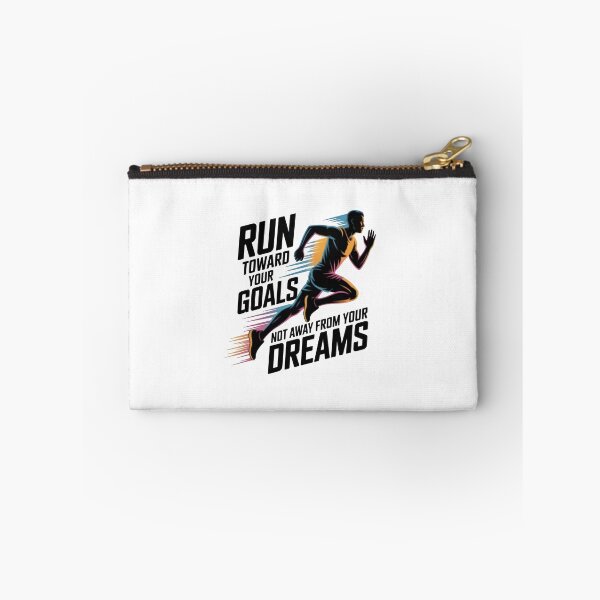 Item preview, Chase Goals Not Dreams – Dynamic Running Motivation Tee designed and sold by Glamour Gaze .