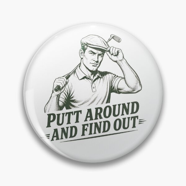 Item preview, Putt Around And Find Out Men's Funny Golf Gear designed and sold by DynamicDesign.