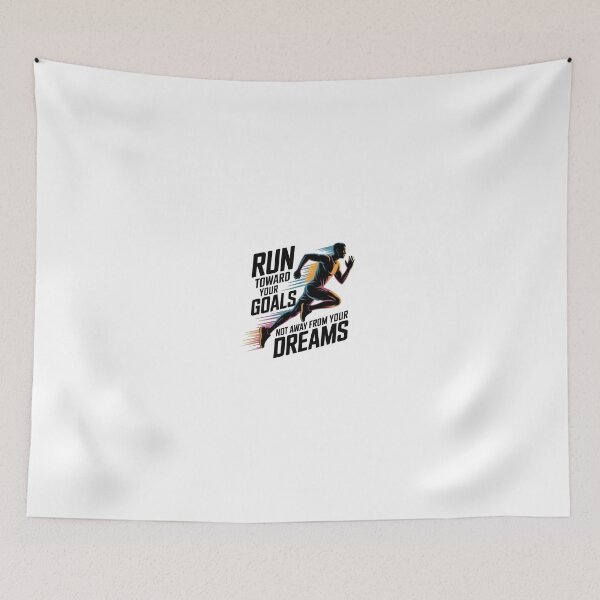 Item preview, Chase Goals Not Dreams – Dynamic Running Motivation Tee designed and sold by Glamour Gaze .