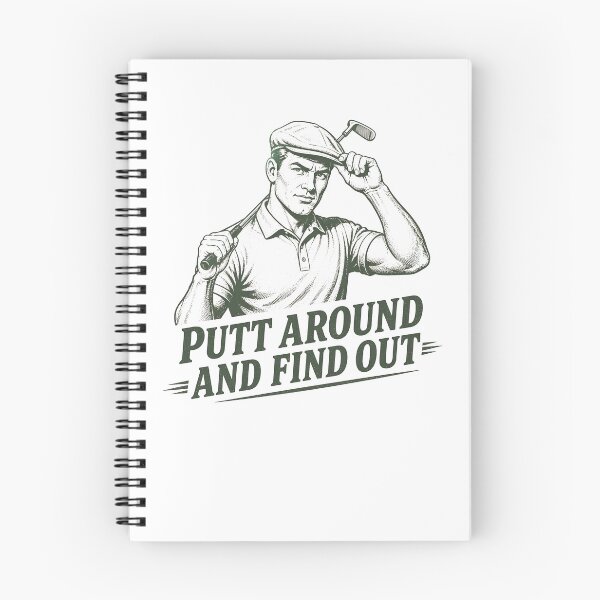 Item preview, Putt Around And Find Out Men's Funny Golf Gear designed and sold by DynamicDesign.
