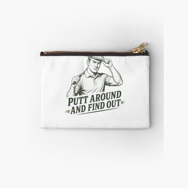 Item preview, Putt Around And Find Out Men's Funny Golf Gear designed and sold by DynamicDesign.