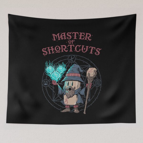Item preview, Master of Shortcuts designed and sold by tronyx79.