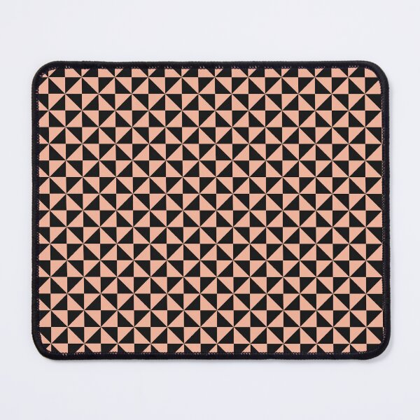 Item preview, Black And Peach Pinwheel Pattern designed and sold by pattern-archive.