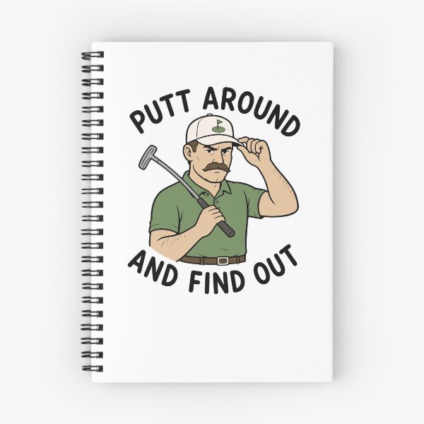 Item preview, Putt Around And Find Out Men's Funny Golf Gear designed and sold by DynamicDesign.