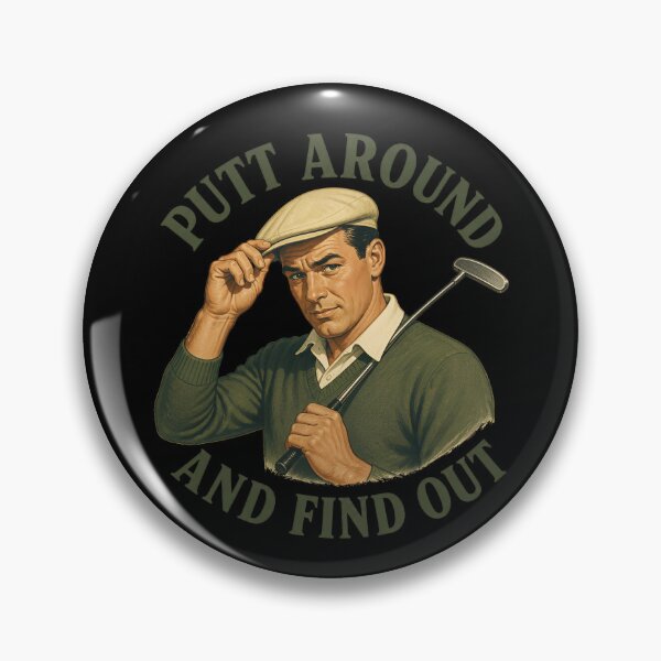 Item preview, Putt Around And Find Out Men's Funny Golf Gear designed and sold by DynamicDesign.