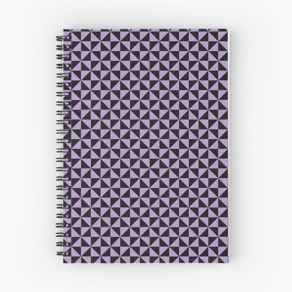 Item preview, Black And Purple Pinwheel Pattern designed and sold by pattern-archive.