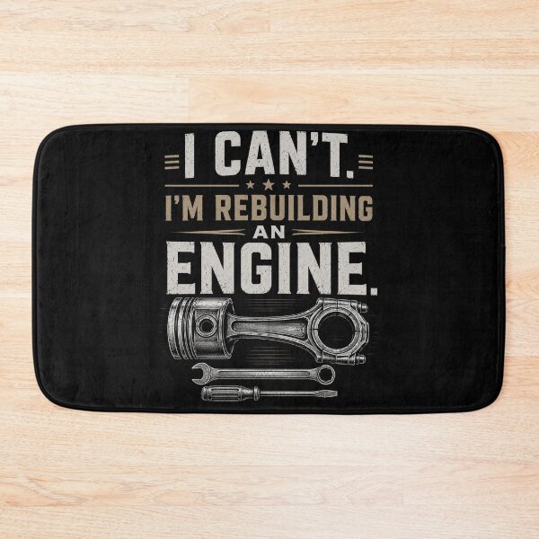 Item preview, I Can't I'm Rebuilding An Engine Shirt | Diesel Mechanics | Dad | Father | Tee designed and sold by Serigraphy.