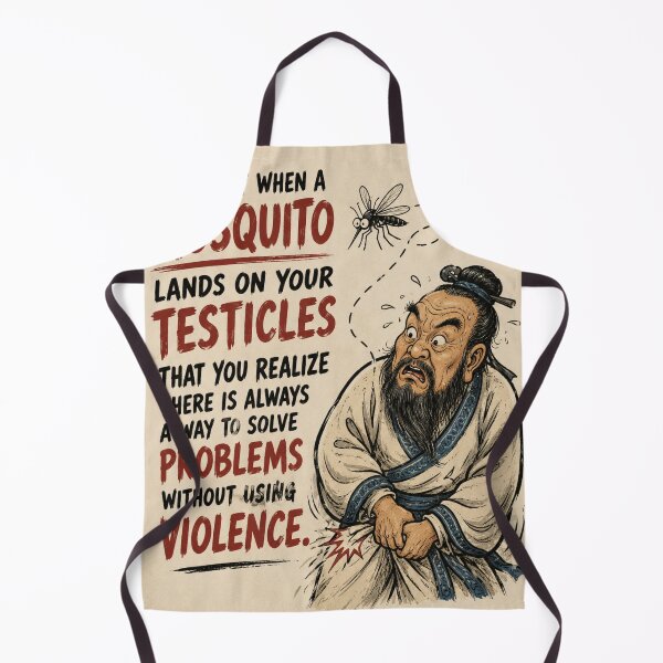Item preview, Confucius Say: Solve Problems Without Violence designed and sold by ITSimagination.