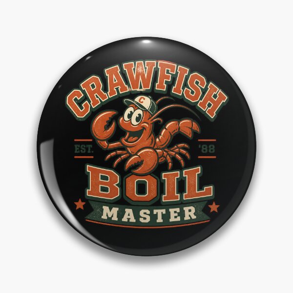 Item preview, Crawfish Boil Master Funny Men's Crawfish Gear designed and sold by DynamicDesign.