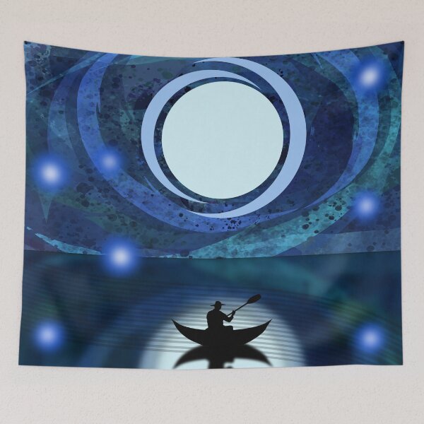 Item preview, Moonlight on Water designed and sold by Andrew  Hitchen.
