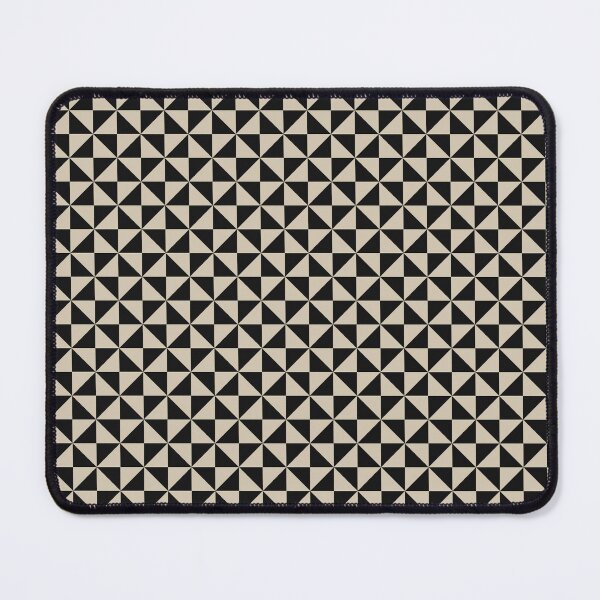Item preview, Black And Sand Pinwheel Pattern designed and sold by pattern-archive.