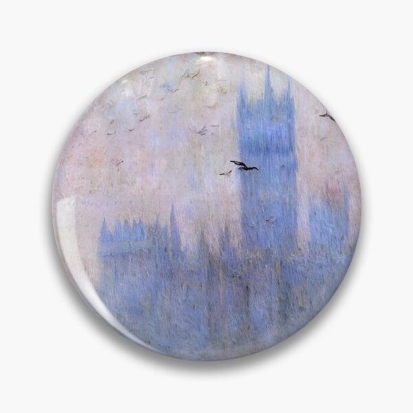 Item preview, The Houses of Parliament at Sunset: Impression of Light, Fog, and the Thames in London designed and sold by artdesignsnow.