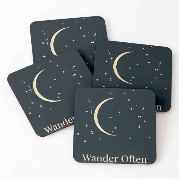 Item preview, Wander Often Wonder Always designed and sold by gritandglow.