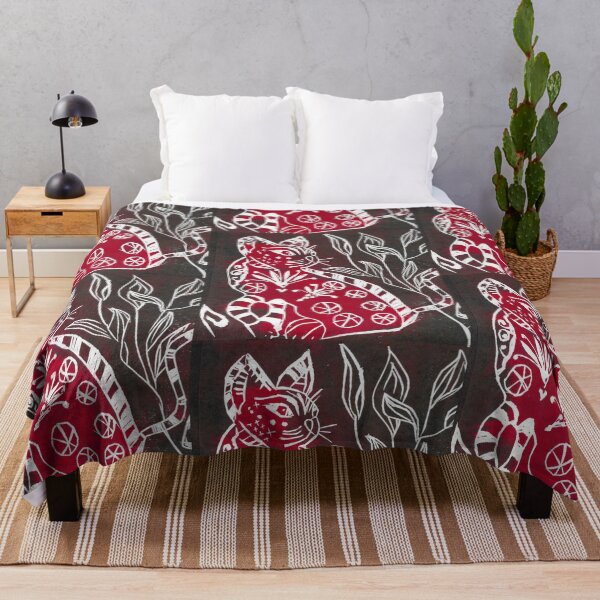 Item preview, Oaxaca Cat - Hand Printed MDF Street Art Abstract  designed and sold by ShonaCallumArt.