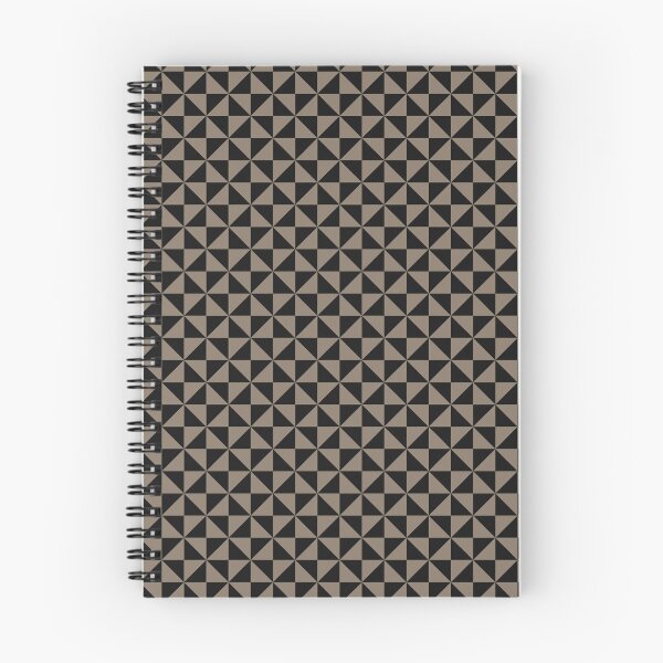 Item preview, Black And Taupe Pinwheel Pattern designed and sold by pattern-archive.