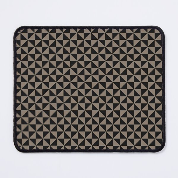 Item preview, Black And Taupe Pinwheel Pattern designed and sold by pattern-archive.