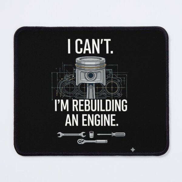 Item preview, I Can't I'm Rebuilding An Engine Shirt | Diesel Mechanics | Dad | Father | Tee Shirt designed and sold by Serigraphy.